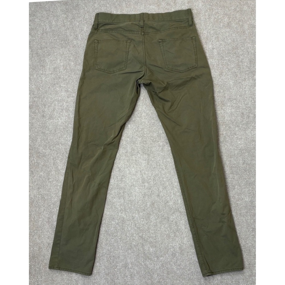 J.Crew 484 Slim Fit Stretch Chino Pants Mens 30 X 32 Olive Green Cotton Blend